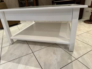 White Display Table for sale Woodesignz.nz
